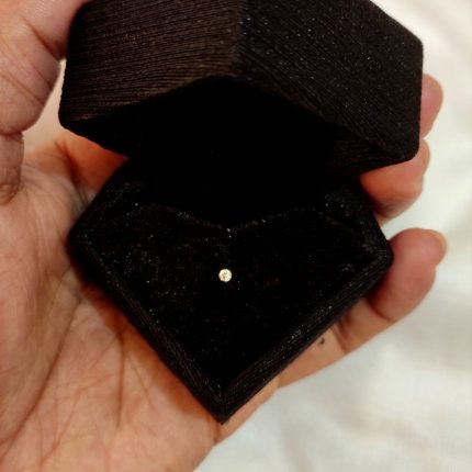 1 Stone Zero Size Nosepin 2ct